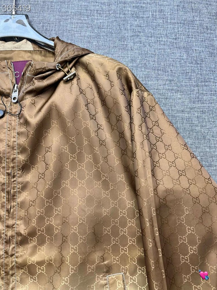 GUCCI 2026 new men's fashionable casual hooded jacket jacket | Suyperbuy Spreadsheet