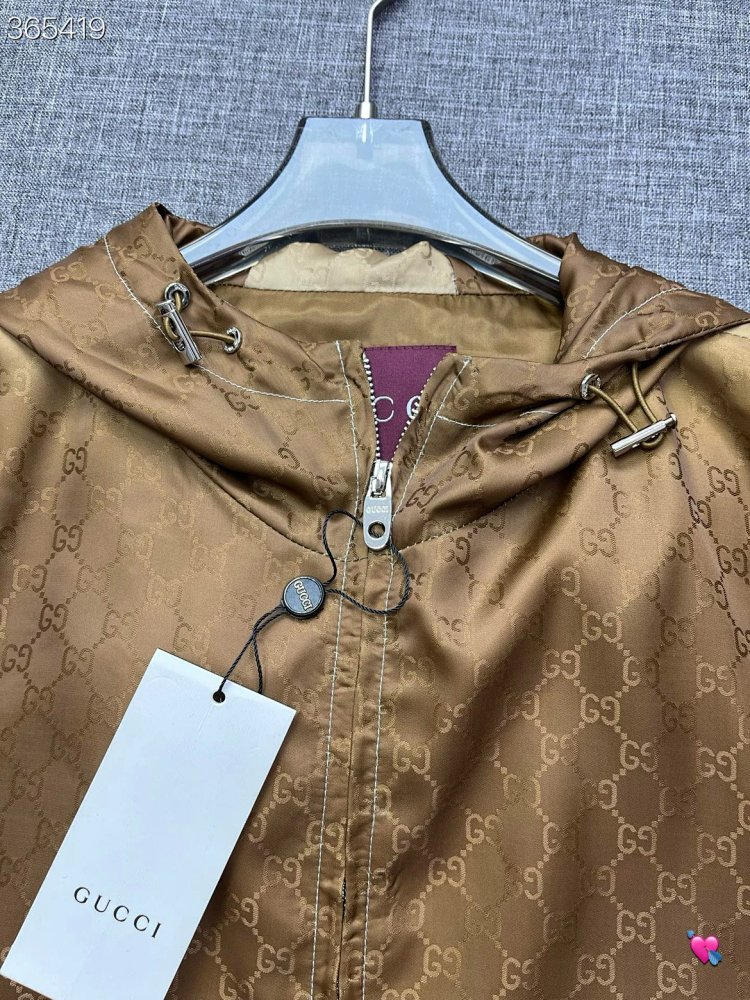 GUCCI 2026 new men's fashionable casual hooded jacket jacket | Suyperbuy Spreadsheet