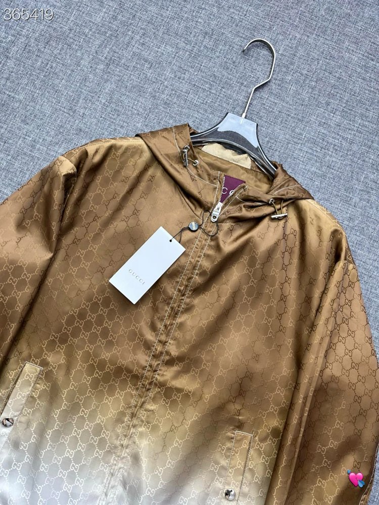 GUCCI 2026 new men's fashionable casual hooded jacket jacket | Suyperbuy Spreadsheet