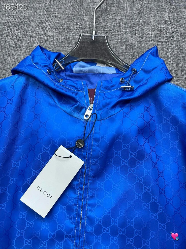 GUCCI 2026 new men's fashionable casual hooded jacket jacket | Suyperbuy Spreadsheet