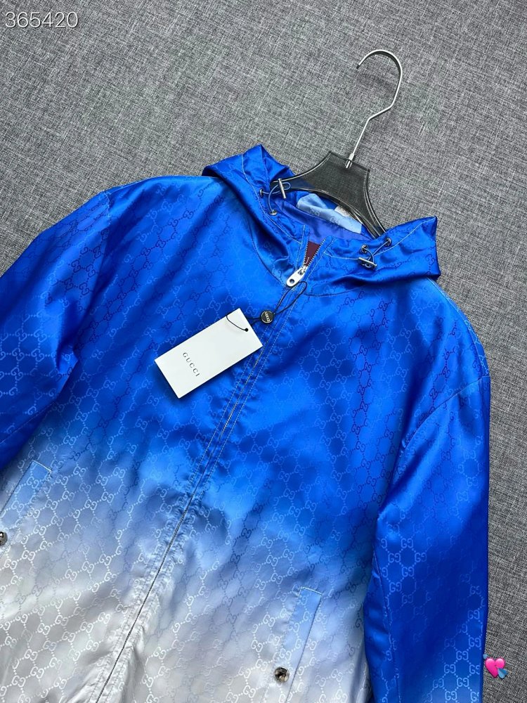 GUCCI 2026 new men's fashionable casual hooded jacket jacket | Suyperbuy Spreadsheet