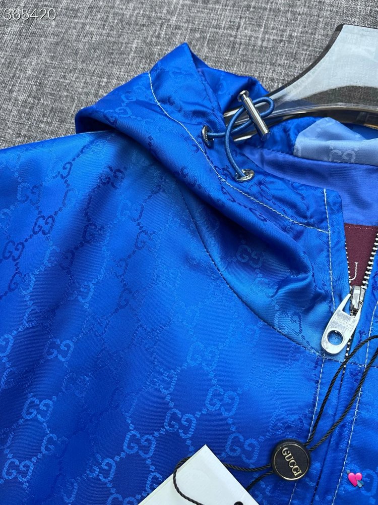 GUCCI 2026 new men's fashionable casual hooded jacket jacket | Suyperbuy Spreadsheet