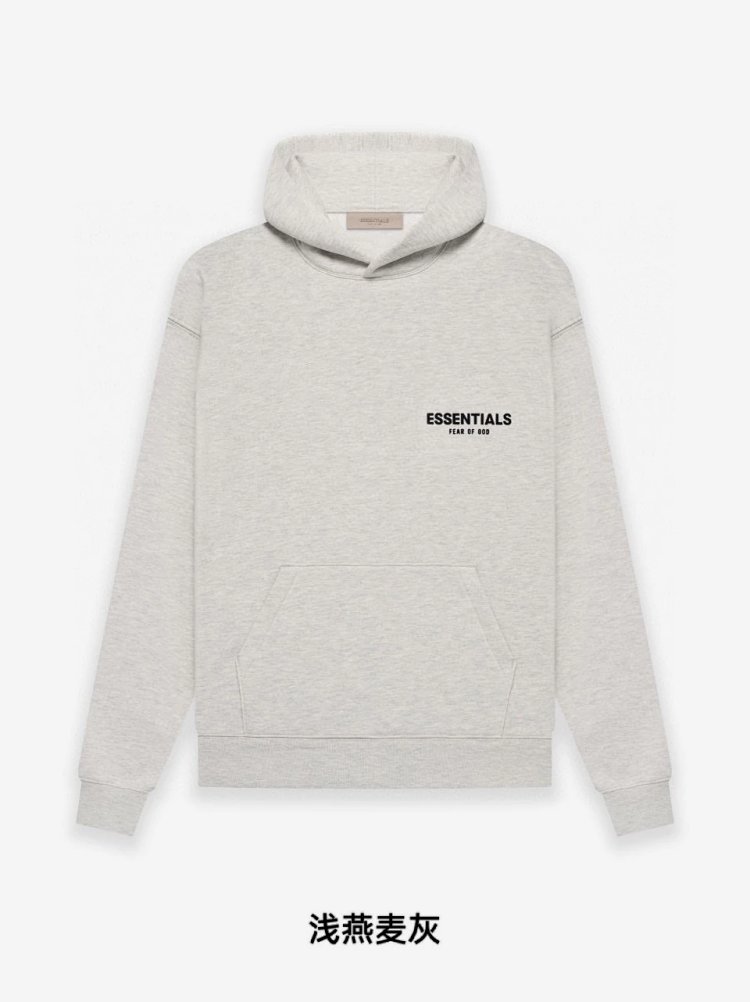 FEAR OF GOD FOG ESSENTIALSHigh street plush printed hoodie sweatshirt | Suyperbuy Spreadsheet