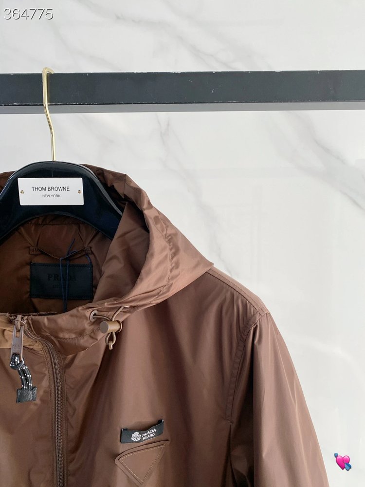 Prada 2026 Spring/Summer New Men's Fashion Hooded Casual Jacket | Suyperbuy Spreadsheet