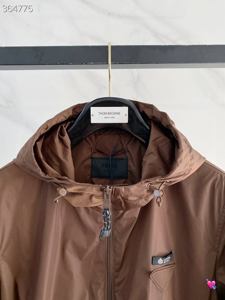 Prada 2026 Spring/Summer New Men's Fashion Hooded Casual Jacket | Suyperbuy Spreadsheet