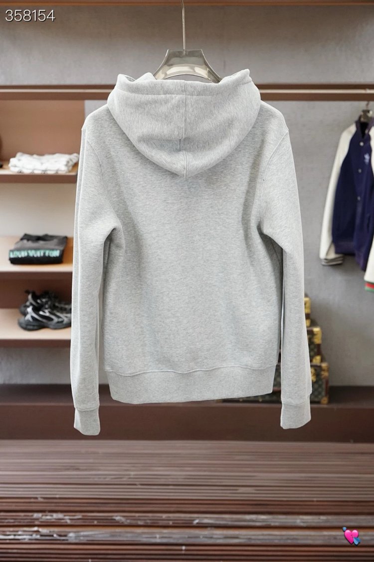 DiorDior classic CD embroidered hooded pure cotton men's fashionable casual hooded sweatshirt | Suyp