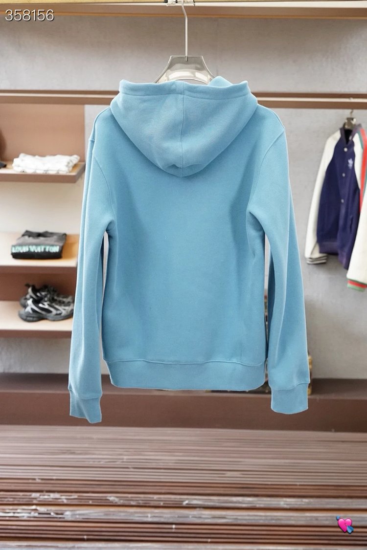 DiorDior classic CD embroidered hooded pure cotton men's fashionable casual hooded sweatshirt | Suyp