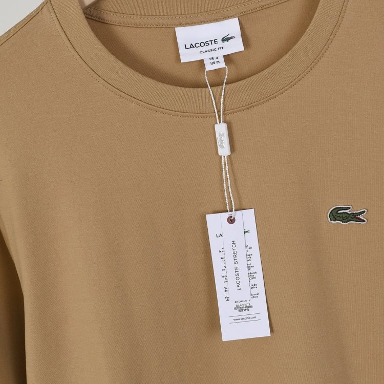 LACOSTE  French crocodile men's pure cotton round neck long sleeved T-shirt TH7307 | Suyperbuy Sprea