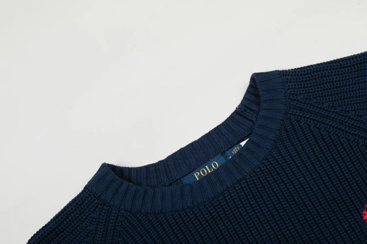 Ralph Lauren's new round neck embroidered knitted sweater | Suyperbuy Spreadsheet