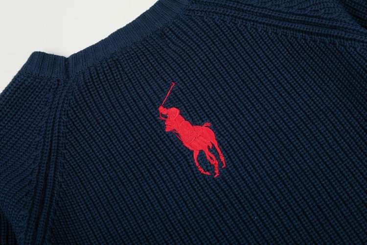 Ralph Lauren's new round neck embroidered knitted sweater | Suyperbuy Spreadsheet