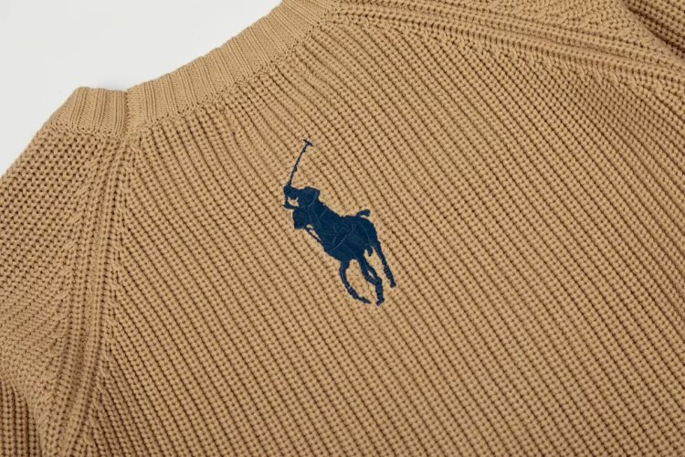 Ralph Lauren's new round neck embroidered knitted sweater | Suyperbuy Spreadsheet