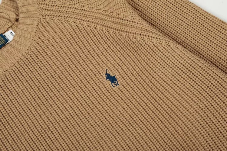 Ralph Lauren's new round neck embroidered knitted sweater | Suyperbuy Spreadsheet