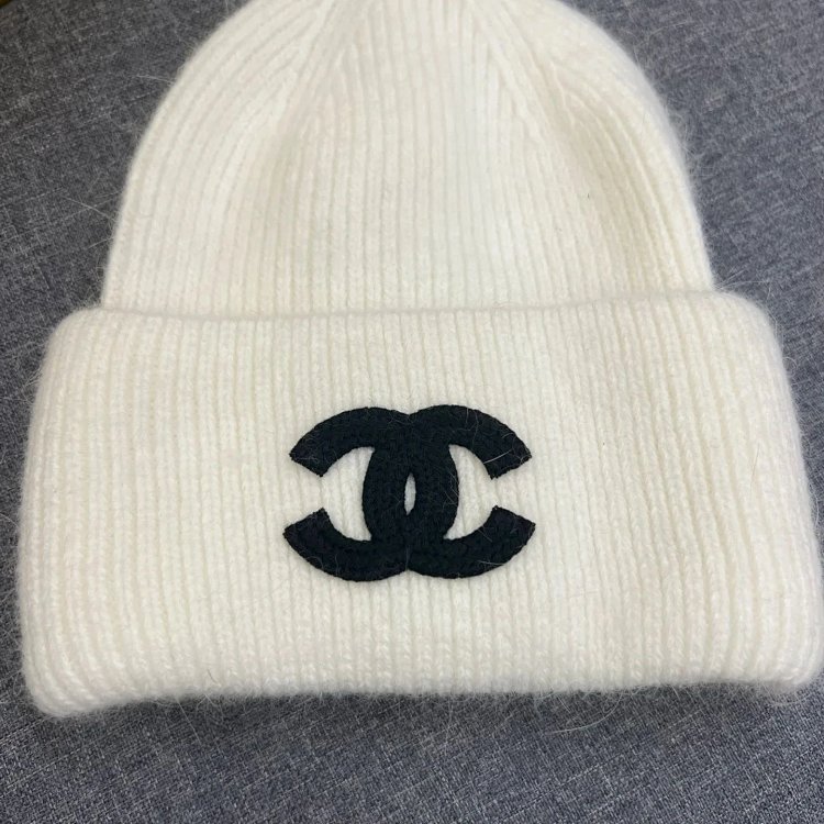 Chanel Knitted Knitted Knitted Wool Hat for Men and Women, Light Luxury Cold Hat | Suyperbuy Spread