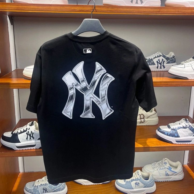 MLBLight luxury short sleeved t-shirt men's round neck half sleeved top unisex | Suyperbuy Spreadshe