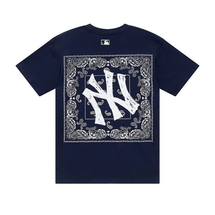 MLBLight luxury short sleeved t-shirt men's round neck half sleeved top unisex | Suyperbuy Spreadshe