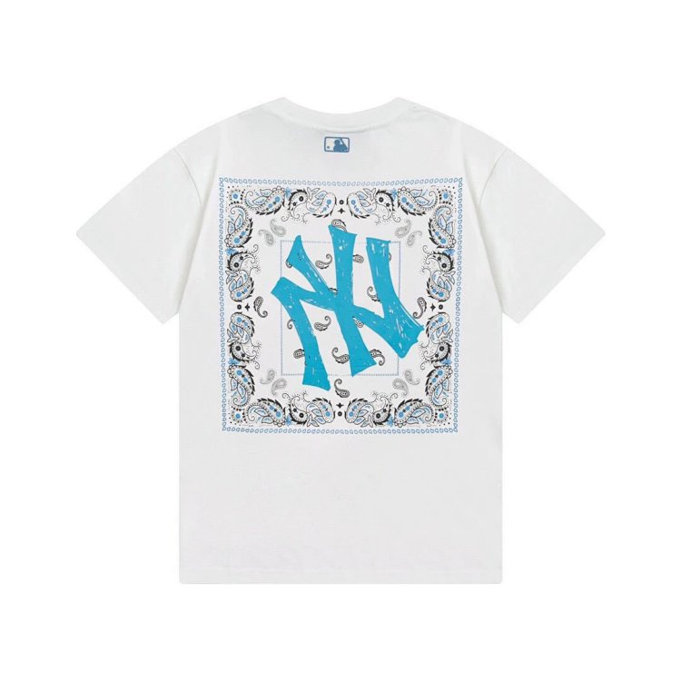 MLBLight luxury short sleeved t-shirt men's round neck half sleeved top unisex | Suyperbuy Spreadshe