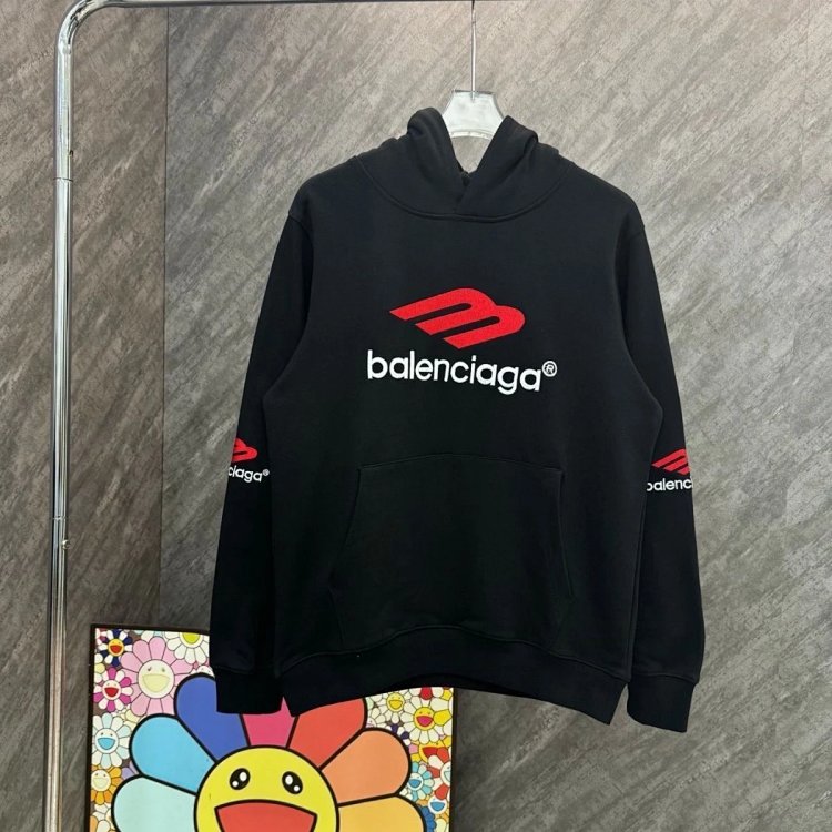Balenciaga hooded sweatshirt, light luxury jacket, unisex top, long sleeved | Suyperbuy Spreadsheet