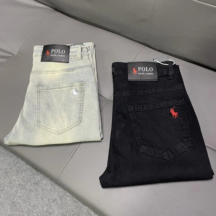 Ralph Lauren jeans embroidered casual pants straight leg slim fit pants | Suyperbuy Spreadsheet