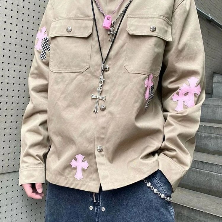7743715359 Light Luxury Cowboy Coat Spring and Autumn Same Style Trendy Brand Men's Clothing | Suype
