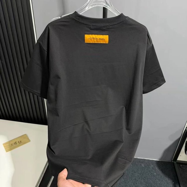 Louis Vuitton short sleeved T-shirt unisex knit top with half sleeves | Suyperbuy Spreadsheet