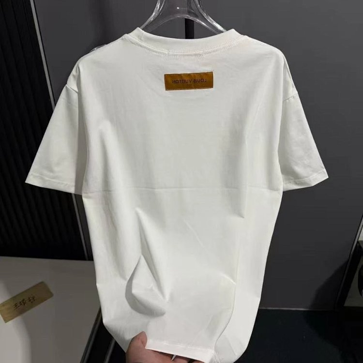 Louis Vuitton short sleeved T-shirt unisex knit top with half sleeves | Suyperbuy Spreadsheet