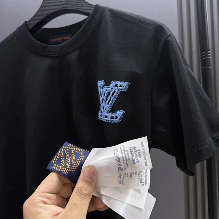 Louis Vuitton short sleeved T-shirt unisex knit top with half sleeves | Suyperbuy Spreadsheet