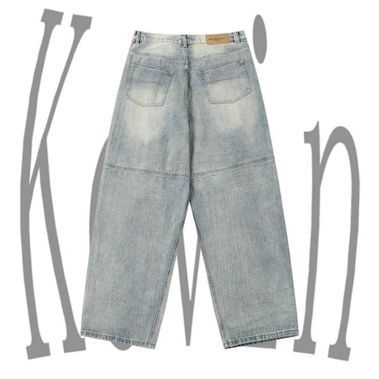 Balenciaga 25ss new Balenciaga silhouette denim pants from Balenciaga | Suyperbuy Spreadsheet