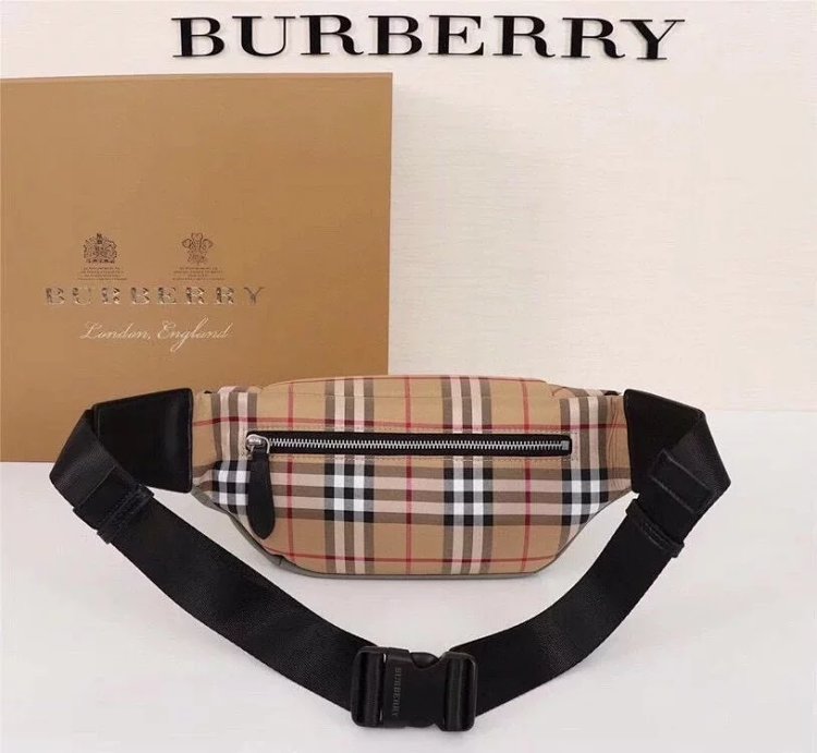 Burberry contrasting waist bag crossbody bag chest bag unisex | Suyperbuy Spreadsheet