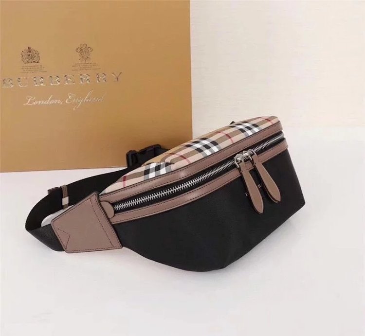 Burberry contrasting waist bag crossbody bag chest bag unisex | Suyperbuy Spreadsheet