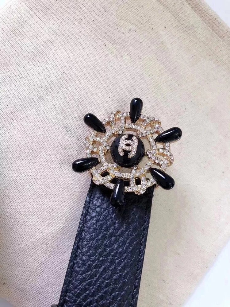 Chanel casual versatile full leather belt | Suyperbuy Spreadsheet