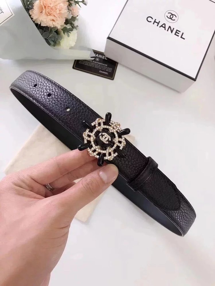 Chanel casual versatile full leather belt | Suyperbuy Spreadsheet