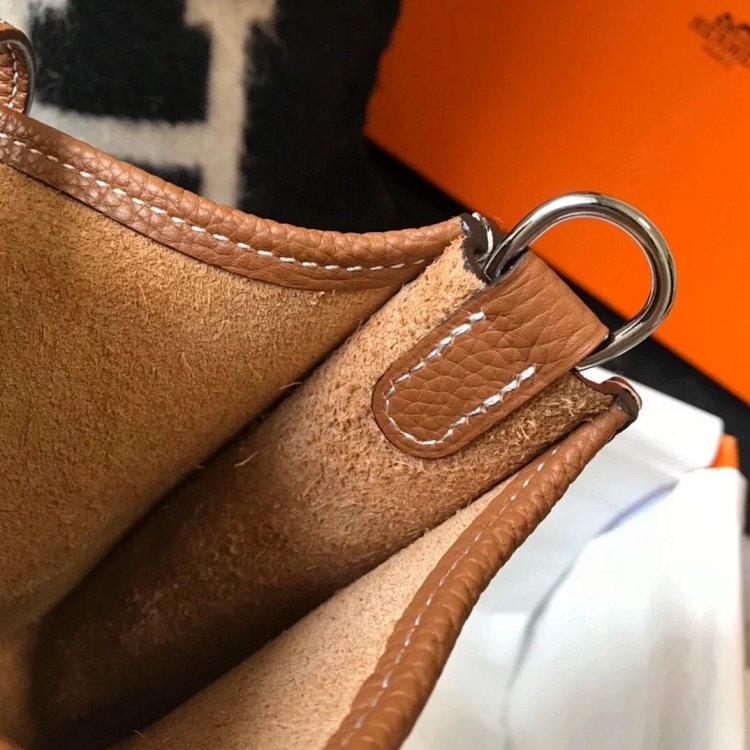 Hermes mini calf leather hollow shoulder crossbody buckle women's bag | Suyperbuy Spreadsheet
