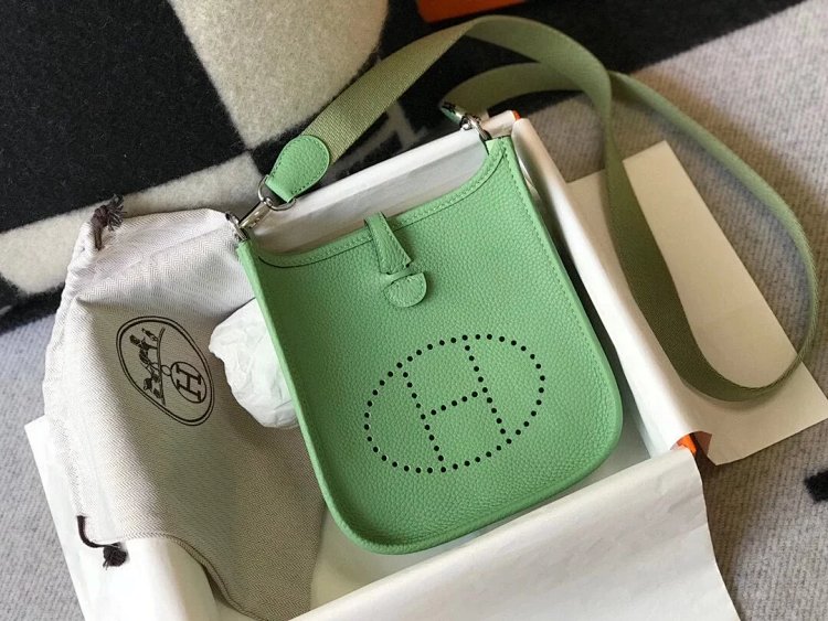 Hermes mini calf leather hollow shoulder crossbody buckle women's bag | Suyperbuy Spreadsheet