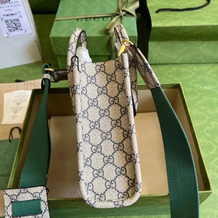 Gucci animal print mini tote bag music score bag crossbody bag shoulder bag unisex 699406 | Suyperbu