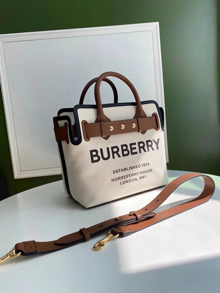 Burberry Belt ladies' large capacity tote bag shoulder bag | Suyperbuy Spreadsheet