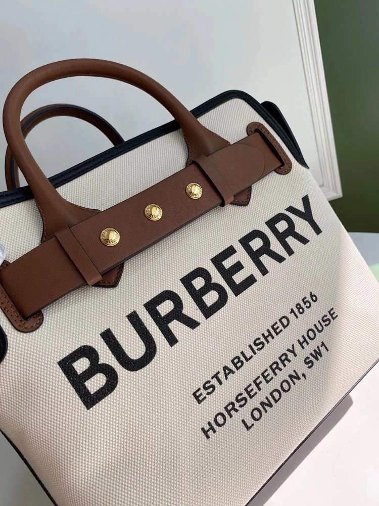 Burberry Belt ladies' large capacity tote bag shoulder bag | Suyperbuy Spreadsheet