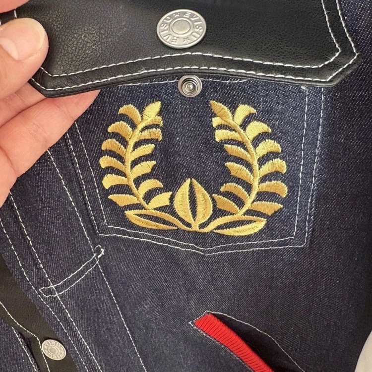 EVISU Heavy Industry Embroidered Cowboy Coat | Suyperbuy Spreadsheet