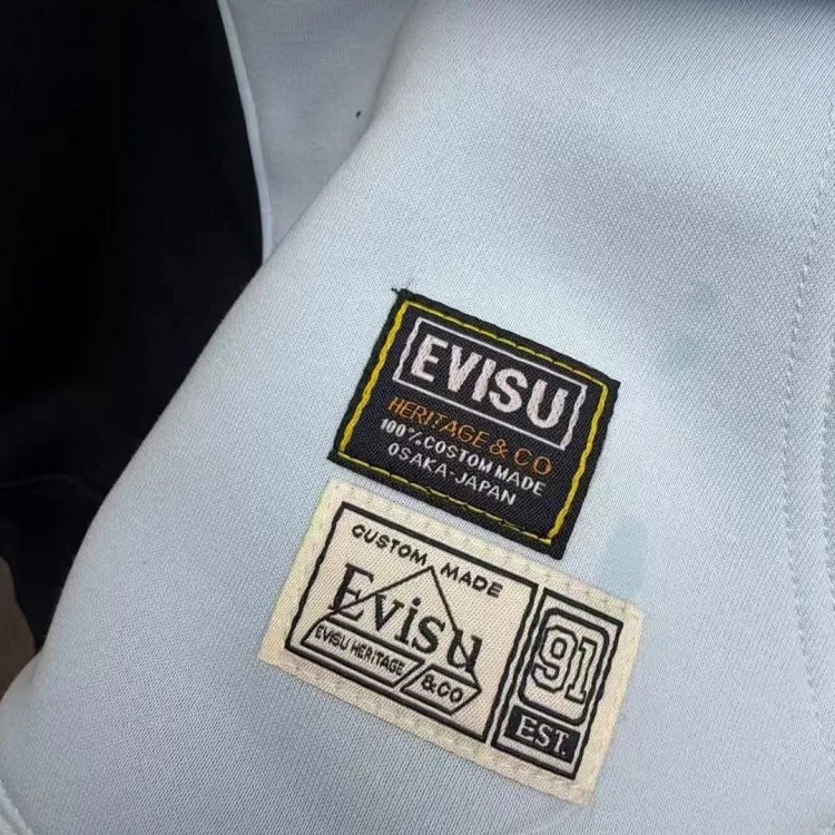 EVISU black and blue dual tone hoodie | Suyperbuy Spreadsheet
