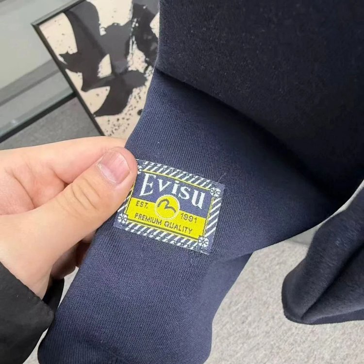 EVISU black and blue dual tone hoodie | Suyperbuy Spreadsheet