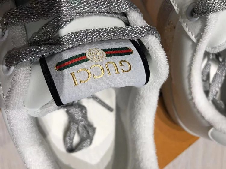 GUCCI dirty shoes, white rhinestone style fashionable board shoes | Suyperbuy Spreadsheet