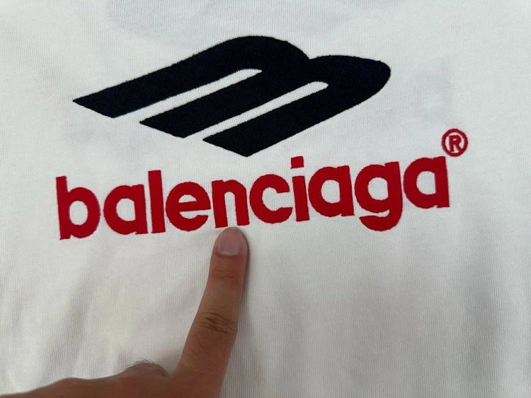 Balenciaga  Embroidered Printed T-shirt | Suyperbuy Spreadsheet