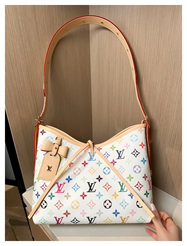 Louis Vuitton white tri colored CarryAll handbag | Suyperbuy Spreadsheet