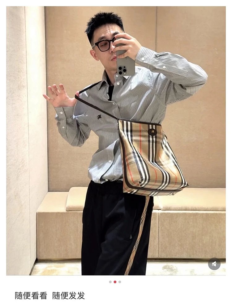 Burberry  Classic British plaid crossbody bag | Suyperbuy Spreadsheet