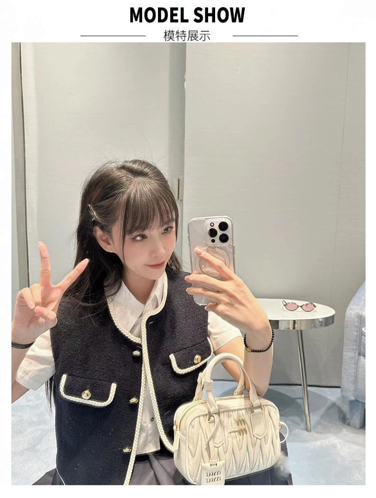 miumiu  Retro leather crossbody bag | Suyperbuy Spreadsheet
