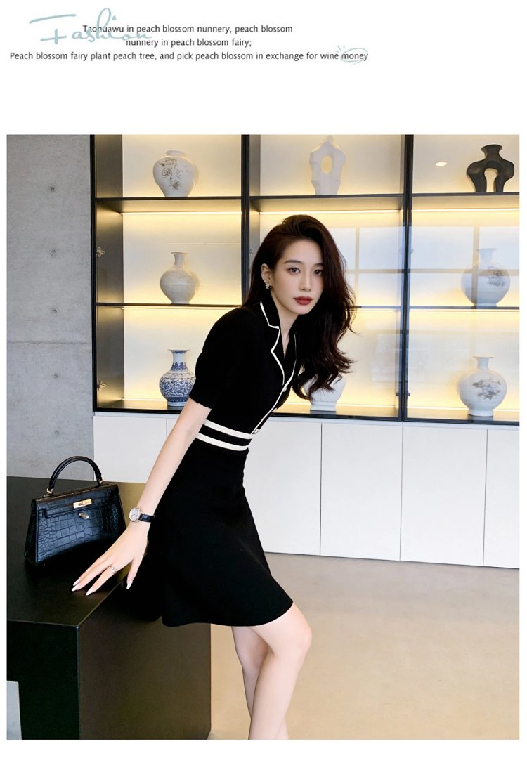 Summer Ice Silk Knitted French Dress | Suyperbuy Spreadsheet